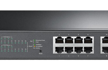 TL-SG1016PE PoE Gigabit switch