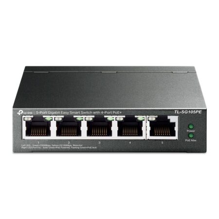 TL-SG105PE Easy Gbit PoE+ switch