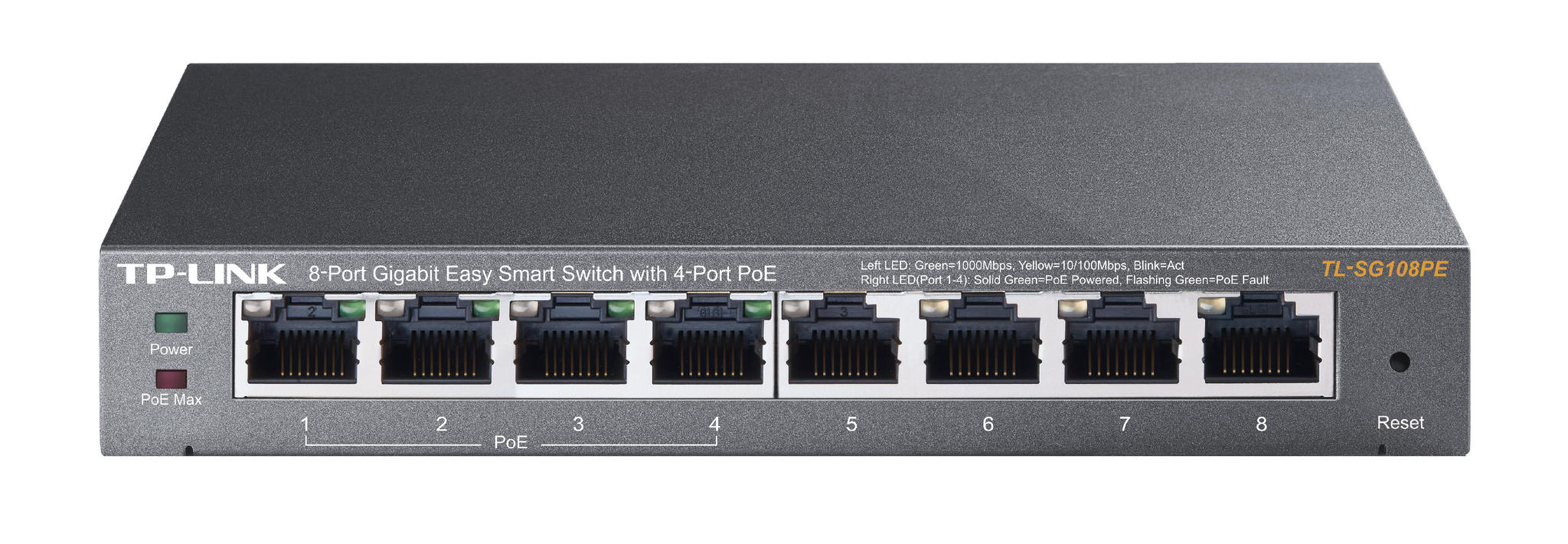 TL-SG108PE Gigabit switch