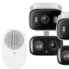 TP-Link Tapo C246D Duo Pack + D235 Smart Battery & Wired Doorbell