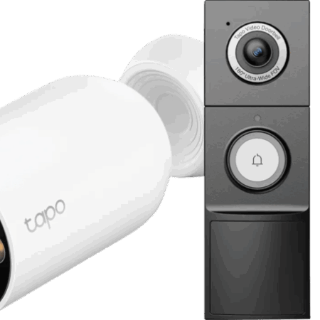TP-Link Tapo C460 + D235 Smart Battery & Wired Doorbell