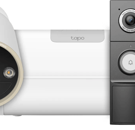 TP-Link Tapo C460 + H500 CentralHub + D235 Smart Battery & Wired Doorbell