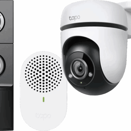 TP-Link Tapo C500 + D235 Smart Battery & Wired Doorbell