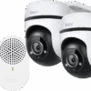 TP-Link Tapo C500 Duo Pack + D235 Smart Battery & Wired Doorbell