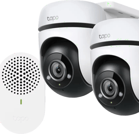 TP-Link Tapo C500 Duo Pack + D235 Smart Battery & Wired Doorbell