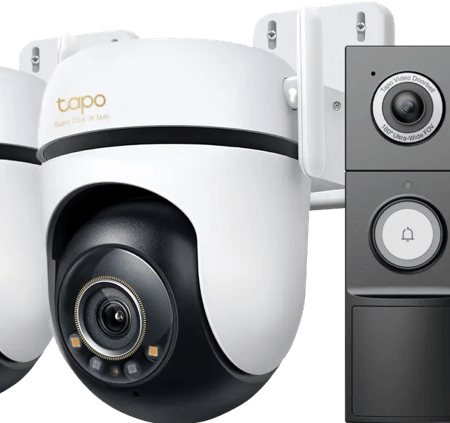 TP-Link Tapo C530WS Duo Pack + D235 Smart Battery & Wired Doorbell