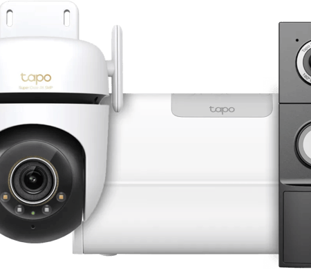 TP-Link Tapo C530WS Duo Pack + H500 CentralHub + D235 Smart Battery & Wired Doorbell