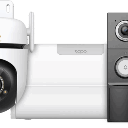 TP-Link Tapo C530WS + H500 CentralHub + D235 Smart Battery & Wired Doorbell