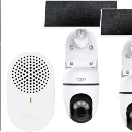 TP-Link Tapo C610 Solar Kit Duo Pack + D235 Smart Battery & Wired Doorbell