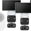 TP-Link Tapo C645D Solar Kit 3-Pack + D235 Smart Battery & Wired Doorbell