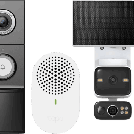 TP-Link Tapo C645D Solar Kit + D235 Smart Battery & Wired Doorbell