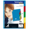 Tabbladen A5 Blanco 17 rings kunststof | Kangaro