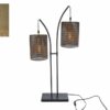 Tafellamp Joop zwart metaal 20x53x76cm