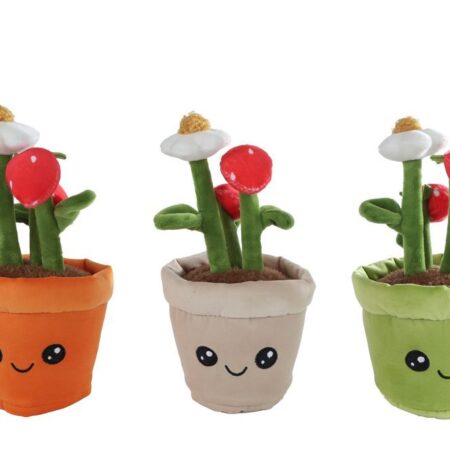 Take Me Home plant pluche aardbeienplant L 3ass 23 cm