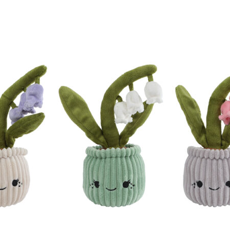 Take me home plant sneeuwklokje L pluche 3ass 24cm