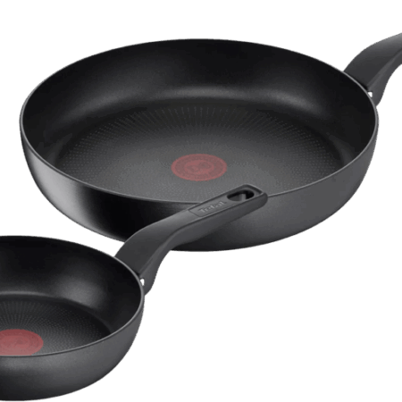 Tefal Hard Titanium Pro Koekenpannenset 24 + 28 cm