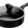 Tefal Renew Black Keramische Hapjespan 24 cm + deksel