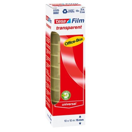 Tesa plakband 10mx15mm 10st transp | Tesa