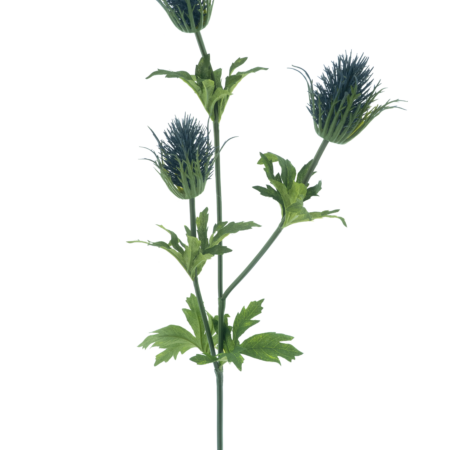 Thistle spray Viggo blue 83cm