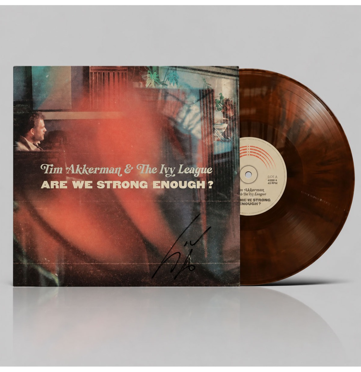 Tim Akkerman & The Ivy League - Are We Strong Enough? (Safari Vinyl) (Gesigneerd) (LP) | Fiftiesstore