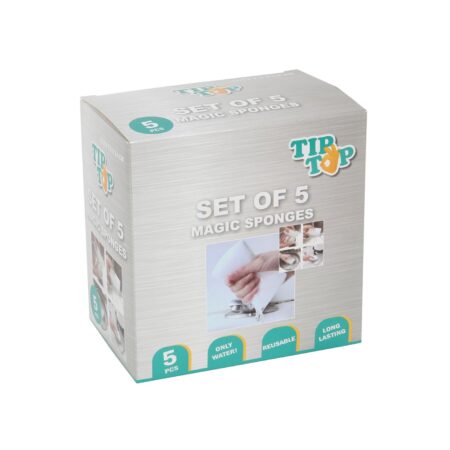 TipTop Wonderspons doosje a 5 stuks | Tip Top
