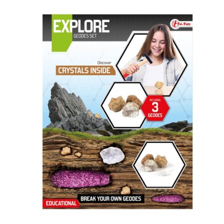 Toi Toys Explore Geodes breken | Toi-Toys