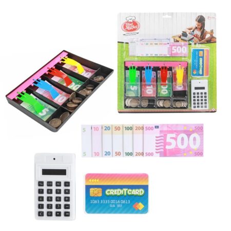 Toi Toys Food Market Geldlade met euros | Toi-Toys