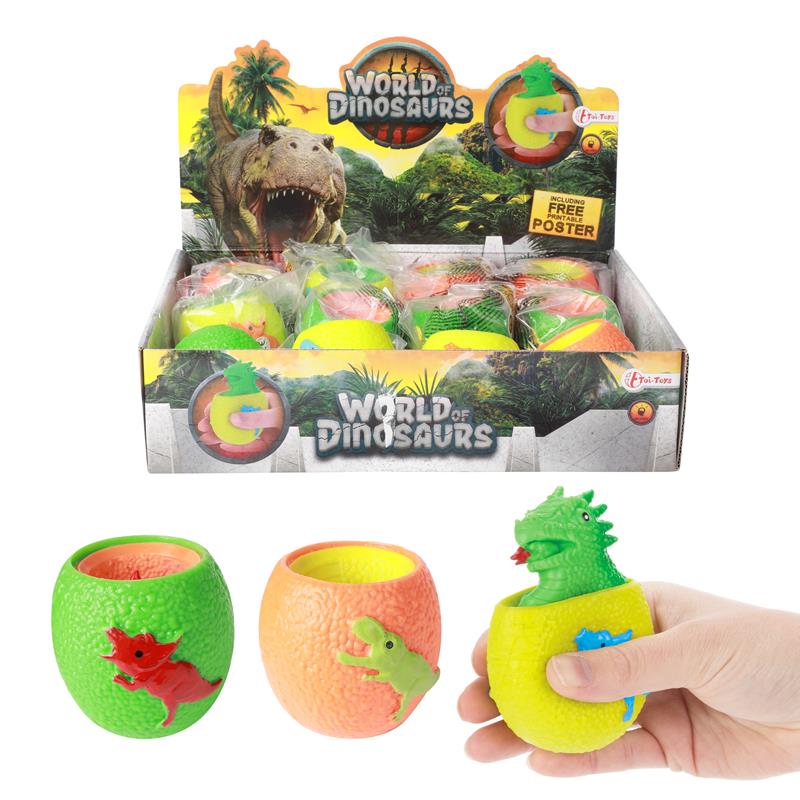 Toi Toys Knijpei pop-out dino | Toi-Toys