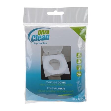 Toiletbril dekje doos van 10 stuks | Ultra Clean