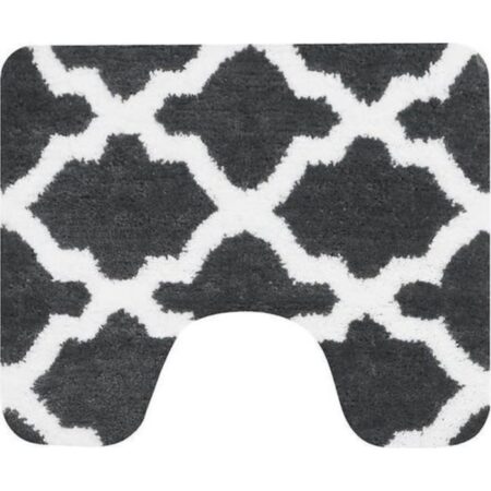 Toiletmat Antraciet Toulon 60x50cm | Wicotex