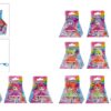 Tol dansende Princes 8cm 12 assorti | Glamour