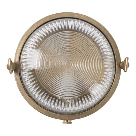 Tollo Nautische Muurlamp Messing Ø 17
