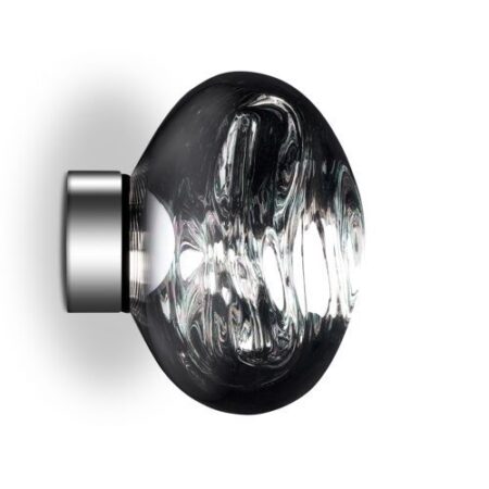 Melt Mini LED Wandlamp - Chroom