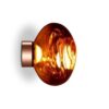 Melt Mini LED Wandlamp - Koper