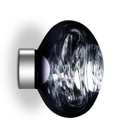 Melt Mini LED Wandlamp - Smoke