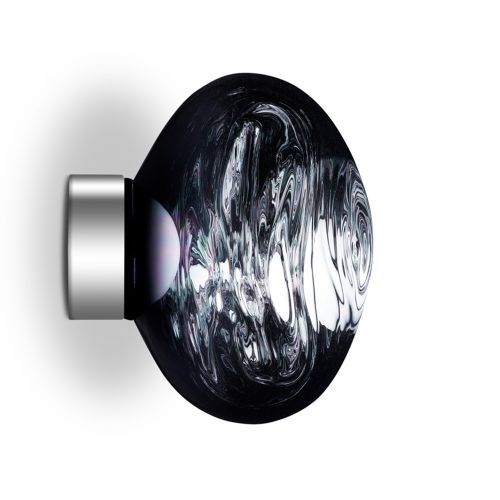 Melt Mini LED Wandlamp - Smoke