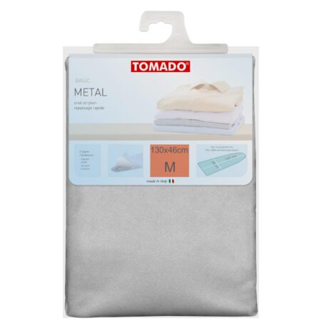 Tomado Strijkplankovertrek metal 130x46 | Metaltex