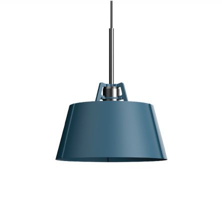 Bella Hanglamp - Blauw - Zwart