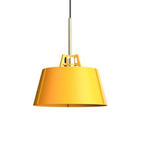 Bella Hanglamp - Geel - Messing