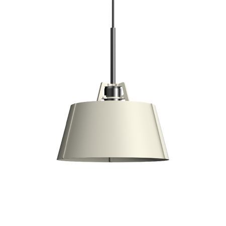 Bella Hanglamp - Lichtgrijs - Zwart
