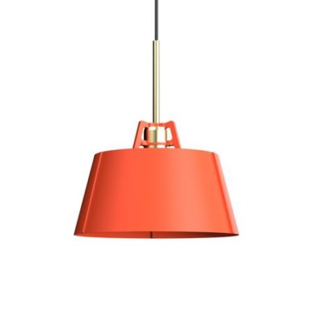 Bella Hanglamp - Oranje - Messing