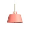 Bella Hanglamp - Roze - Messing