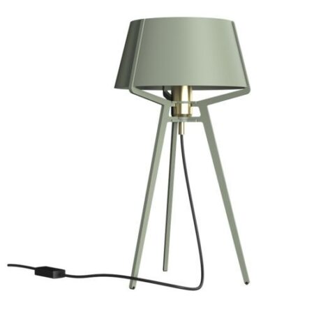 Bella Tafellamp - Groen - Messing