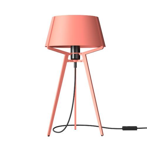 Bella Tafellamp - Roze - Zwart
