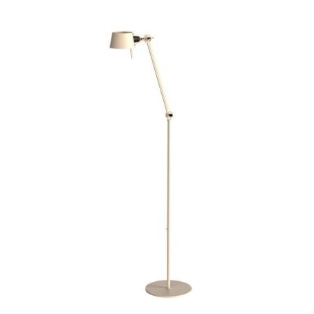 Bolt 1 arm Floor Long Vloerlamp - Creme Wit