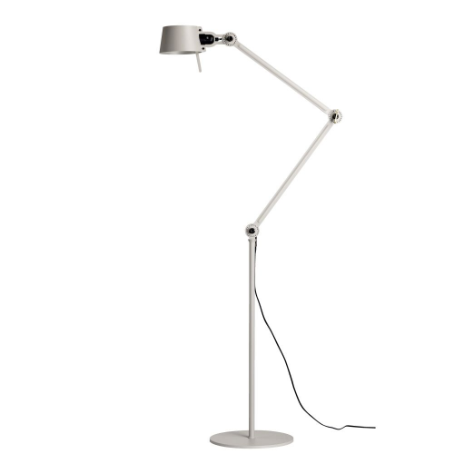 Bolt 2 arm Vloerlamp - Grijs - Dimmer