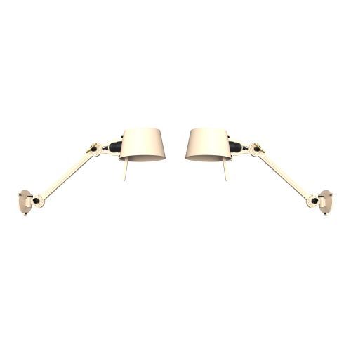 Bolt Bed Sidefit Install Wandlamp Set van 2 - Creme Wit
