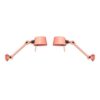 Bolt Bed Sidefit Install Wandlamp Set van 2 - Roze