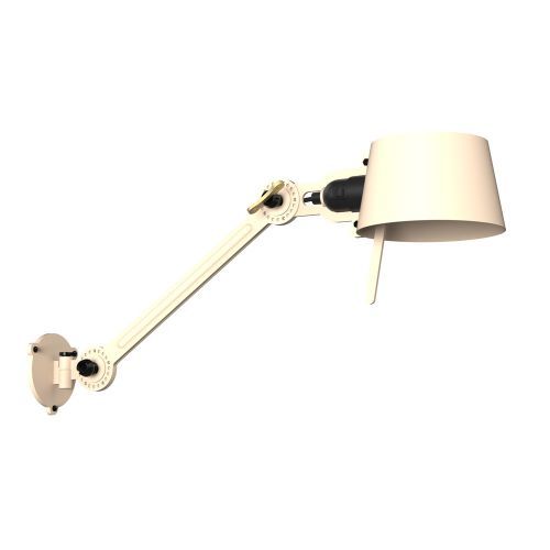 Bolt Bed Sidefit met stekker Mirror Wandlamp - Creme Wit