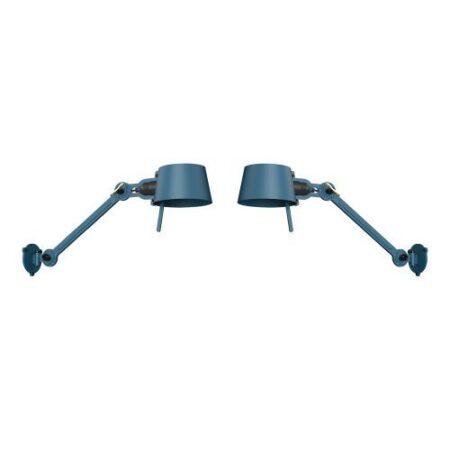 Bolt Bed Sidefit met stekker Wandlamp Set van 2 - Blauw